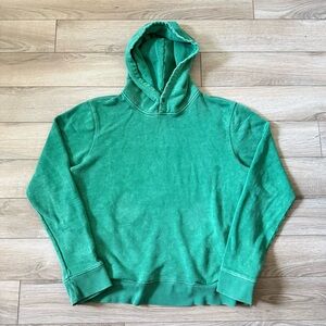 OUTERKNOWN  Green Pullover Hoodie Sweater Womens